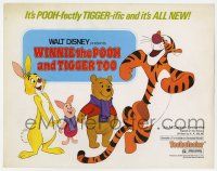 9r532 WINNIE THE POOH & TIGGER TOO TC '74 Walt Disney cartoon, characters created by A.A. Milne!