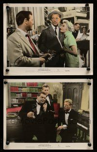 9s136 BEST THINGS IN LIFE ARE FREE 2 color 8x10 stills '56 Curtiz, North, Dailey, Borgnine!