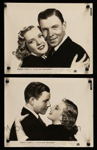 9s962 LITTLE MISS BROADWAY 2 8x10 stills '38 great images of George Murphy, Phyllis Brooks!