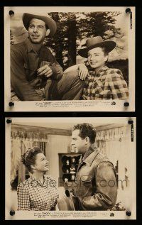 9s977 SMOKY 2 8x10 stills '46 first Burl Ives, Fred MacMurray, Anne Baxter!