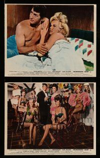9s147 MURDERERS' ROW 2 color English FOH LCs '66 great images of Dean Martin as spy Matt Helm!