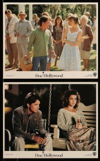 9s034 DOC HOLLYWOOD 8 8x10 mini LCs '91 doctor Michael J. Fox, sexy Julie Warnera & Bridget Fonda!