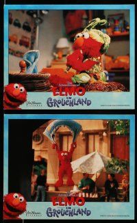 9s035 ELMO IN GROUCHLAND 8 8x10 mini LCs '99 Sesame Street Muppets, Vanessa Williams!