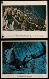9s099 FIRST MEN IN THE MOON 5 color 8x10 stills '64 Ray Harryhausen, H.G. Wells, cool images!
