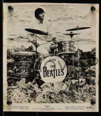 9s851 HELP 3 8x10 stills '65 The Beatles, John, Paul, George & Ringo, cool beach scenes!