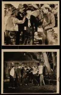 9s736 HOPALONG CASSIDY RETURNS 4 7.75x10 stills '36 images of William Boyd as Hopalong Cassidy!