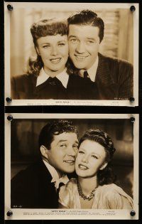 9s533 KITTY FOYLE 6 8x10 stills '40 great romantic images of Ginger Rogers & Dennis Morgan!