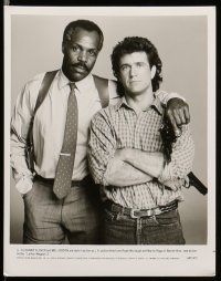 9s457 LETHAL WEAPON 2 7 8x10 stills '89 close up of partners Mel Gibson & Danny Glover in car!