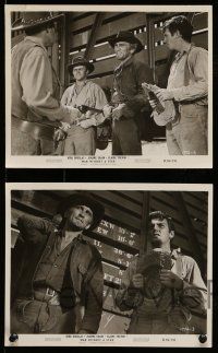 9s754 MAN WITHOUT A STAR 4 8x10 stills R59 western scenes w/ cowboy Kirk Douglas, Crain, Trevor