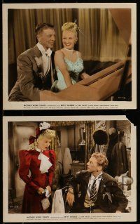 9s118 MOTHER WORE TIGHTS 4 color 8x10 stills '47 Betty Grable, Dan Dailey, Mona Freeman, Marshall