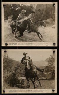 9s553 OLD OVERLAND TRAIL 6 8x10 stills '52 Arizona Cowboy Rex Allen & his miracle horse Koko!