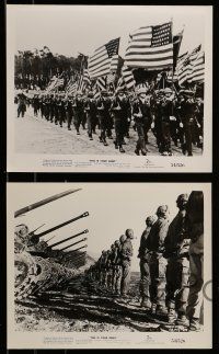 9s677 THIS IS YOUR ARMY 5 8x10 stills '54 patriotic military images of soldiers and more!