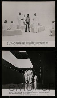 9s679 THX 1138 5 8x10 stills '71 first George Lucas who's on set in one, Robert Duvall!