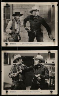 9s584 VIGILANTE HIDEOUT 6 8x10 stills '50 cool images of cowboy Allan Rocky Lane, Black Jack!