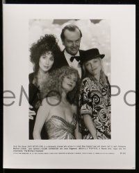 9s688 WITCHES OF EASTWICK 5 8x10 stills '87 Jack Nicholson, Cher, Susan Sarandon, Pfeiffer!