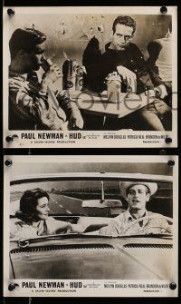 9s853 HUD 3 English FOH LCs '63 Paul Newman is the man with the barbed wire soul, Martin Ritt!