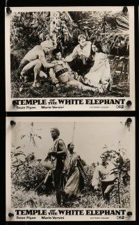 9s416 TEMPLE OF THE WHITE ELEPHANT 8 English FOH LCs '66 Lenzi's Sandok, il Maciste della giungla!