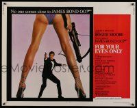 9t108 FOR YOUR EYES ONLY 1/2sh '81 no one comes close to Roger Moore as James Bond 007!