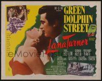 9t142 GREEN DOLPHIN STREET style A 1/2sh R55 sexy Lana Turner, Van Heflin, written by Raphaelson!