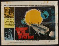 9t190 JOURNEY TO THE FAR SIDE OF THE SUN 1/2sh '69 Doppleganger, Earth meets itself in outer space!