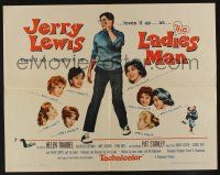 9t210 LADIES MAN 1/2sh '61 Jerry Lewis lives it up & laughs it up, screwball comedy!
