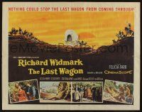 9t220 LAST WAGON 1/2sh '56 Richard Widmark, Delmer Daves, nothing could stop the last wagon!