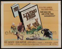 9t237 LIVING FREE 1/2sh '72 written by Joy Adamson, Elsa the Lioness was Born Free!