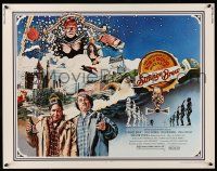 9t357 STRANGE BREW 1/2sh '83 art of hosers Rick Moranis & Dave Thomas with beer by John Solie!