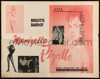 9t372 THAT NAUGHTY GIRL 1/2sh '58 full-length and super close images of sexy Brigitte Bardot!