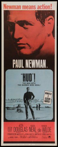 9t623 HUD insert R67 Paul Newman is the man with the barbed wire soul, Martin Ritt classic!