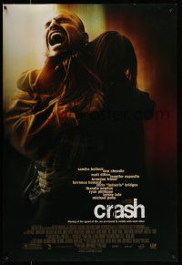 9w151 CRASH DS 1sh '04 Don Cheadle, Sandra Bullock, Matt Dillon!