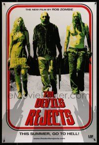 9w185 DEVIL'S REJECTS teaser DS 1sh '05 Rob Zombie directed, Sid Haig, Sheri Moon Zombie!