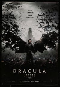 9w208 DRACULA UNTOLD teaser DS 1sh '14 every bloodline has a beginning, vampires!