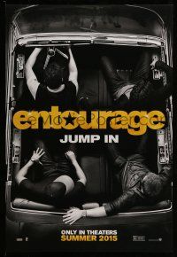 9w222 ENTOURAGE teaser DS 1sh '15 Jeremy Piven, Kevin Connelly, Liam Neeson, jump in!