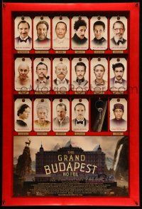 9w286 GRAND BUDAPEST HOTEL advance DS 1sh '14 Ralph Fiennes, F. Murray Abraham, Adrien Brody!