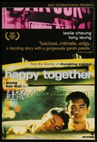 9w303 HAPPY TOGETHER 1sh '97 Hong Kong homosexuals travel to Argentina and break up!