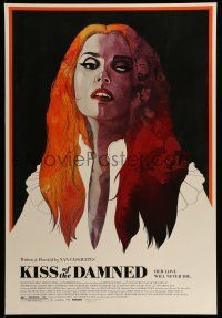 9w402 KISS OF THE DAMNED DS 1sh '12 Josephine de La Baume, Roxane Mesquida, vampire horror!