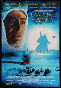 9w413 LAWRENCE OF ARABIA DS 1sh R02 David Lean classic, Peter O'Toole, cool!