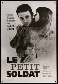 9w415 LE PETIT SOLDAT 1sh R13 Jean-Luc Godard directed, Michael Subor, Anna Karina!