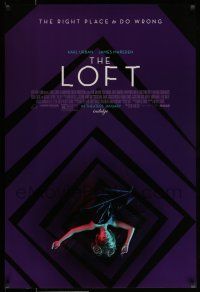 9w431 LOFT advance DS 1sh '15 Erik Van Looy's thriller, Karl Urban, James Mardsen, cool design!