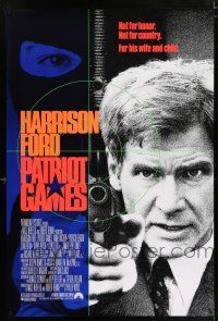 9w554 PATRIOT GAMES int'l 1sh '92 Harrison Ford is Jack Ryan, from Tom Clancy novel!