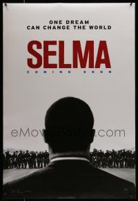9w652 SELMA teaser DS 1sh '14 Oyelowo as Dr. Martin Luther King Jr., Gooding Jr., Roth, Ribisi!