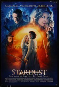 9w723 STARDUST advance DS 1sh '07 Claire Danes, Charlie Cox, Robert de Niro!
