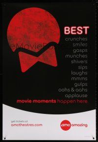 9x111 AMC THEATRES best style DS 27x40 special '13 cool ad from the movie theater chain!
