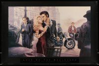 9x706 LOVE ON THE BOULEVARD 24x36 commercial poster '93 Bungarda art, Dean. Bogart, Monroe, Elvis!