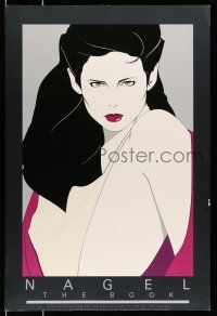 9x709 PATRICK NAGEL 24x36 commercial poster '81 wonderful sexy art from the Playboy artist!