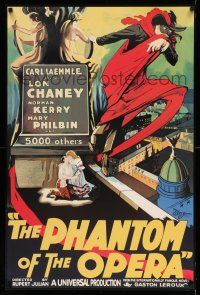 9x787 PHANTOM OF THE OPERA S2 recreation 24x36 commercial poster 2002 great artwork of Lon Chaney!