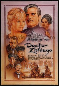 9x379 DOCTOR ZHIVAGO 27x40 video poster R95 Omar Sharif, Julie Christie, David Lean, La Fleur art!