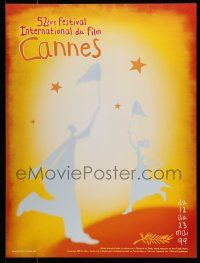 9x294 CANNES FILM FESTIVAL 1999 24x31 French film festival poster '99 Jean-Pierre Gendis art!