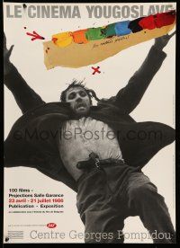 9x319 LE CINEMA YOUGOSLAVE 20x28 French film festival poster '86 Bata Zivojinovic!